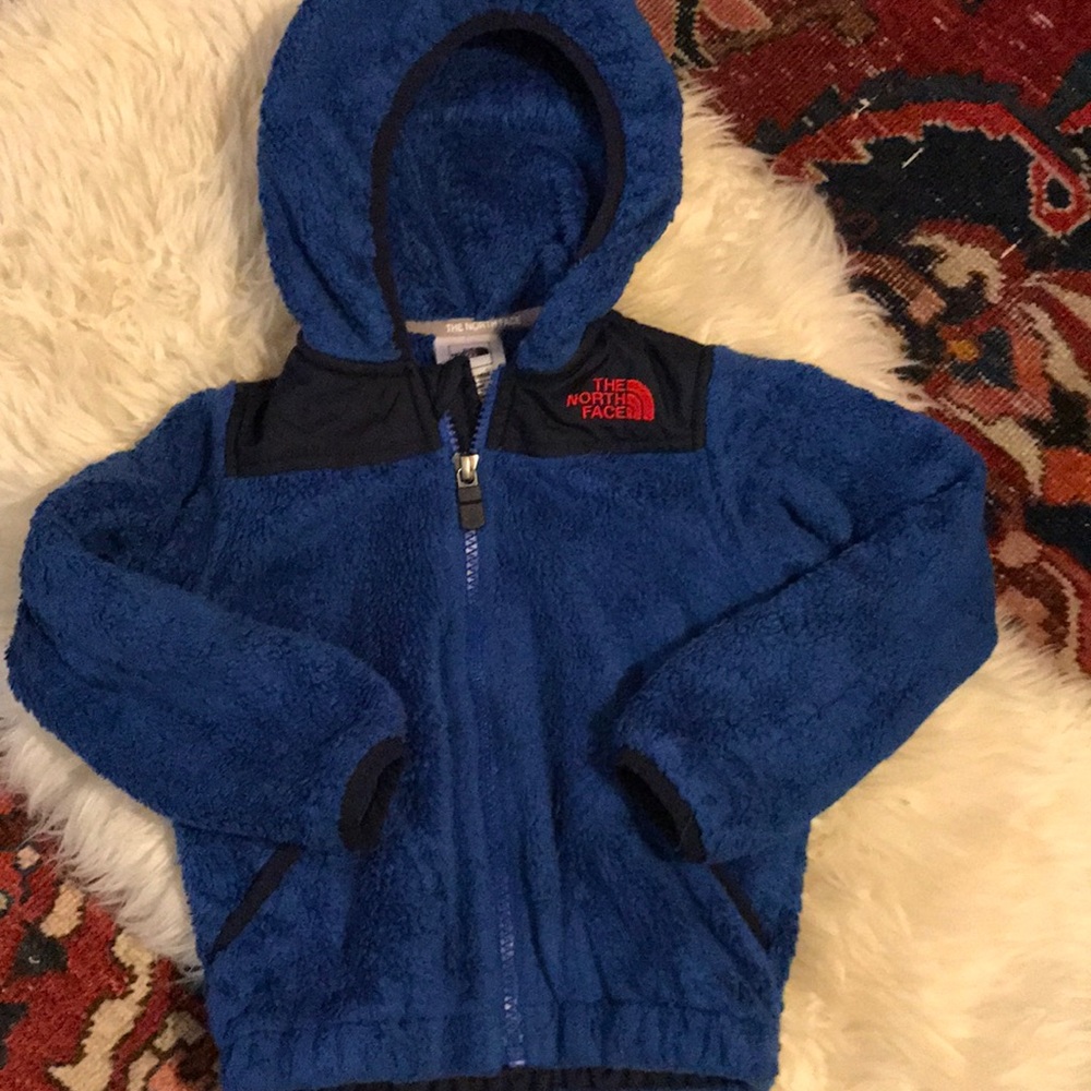 North face hooded fleece 18-24 months